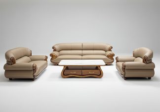 Bộ sofa Gỗ Mun 1-2-3 Nhập Khẩu ZS5128