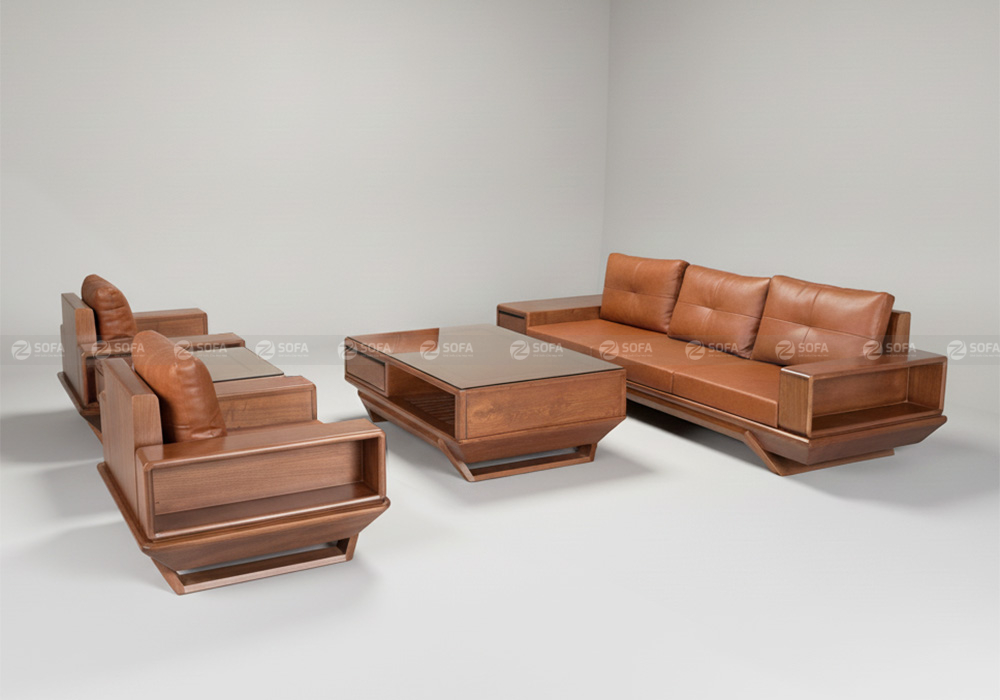 Ghế Sofa Gỗ Sồi Nga ZS266