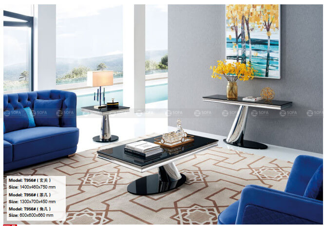 Tìm mua bộ bàn sofa kích thước chuẩn dành cho gia đình