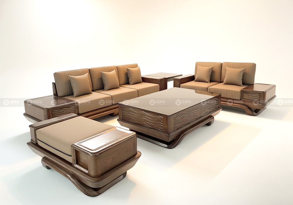 Ghế Sofa Gỗ Sồi Nga ZS275