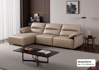 Sofa thư giãn da bò ZTA340