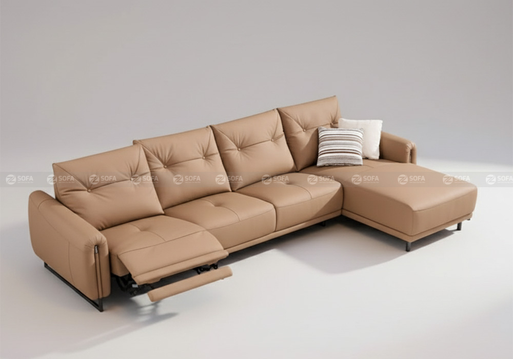 Sofa điện da bò ZTA341