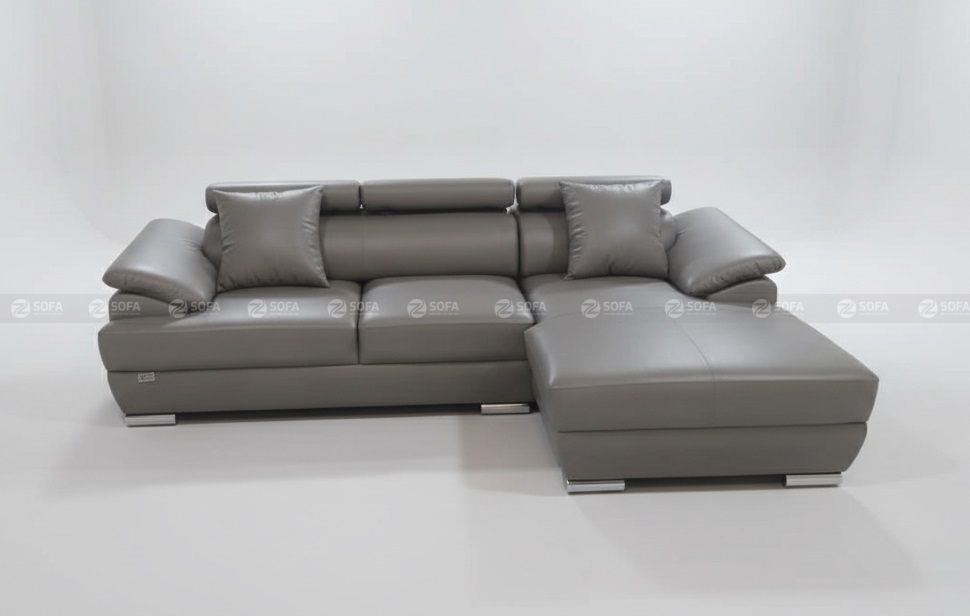Sofa da góc giá rẻ L1818B