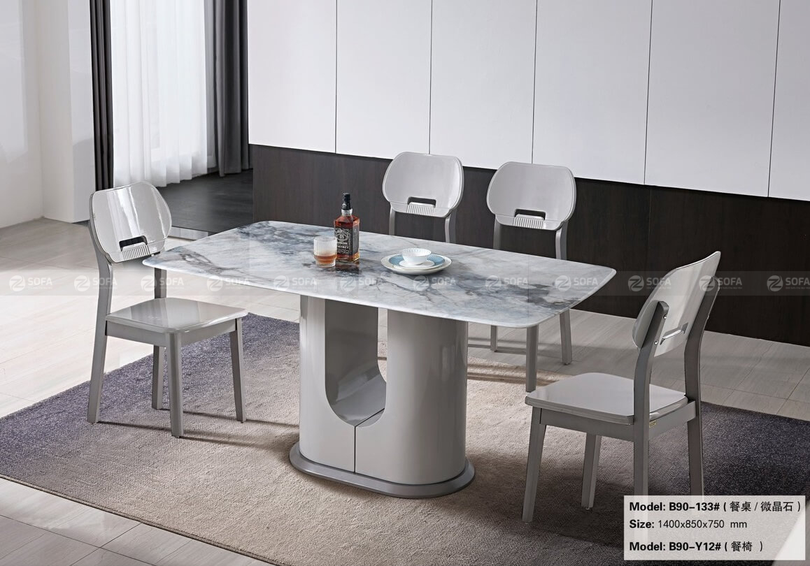 Bộ bàn ăn thương hiệu zSofa, chọn mua ở HCM