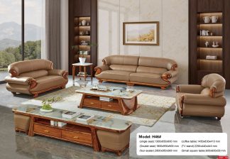 Sofa Gỗ Mun 1-2-3 Nhập Khẩu ZS5124