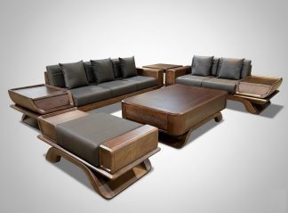 Ghế Sofa Gỗ Sồi Nga ZS277