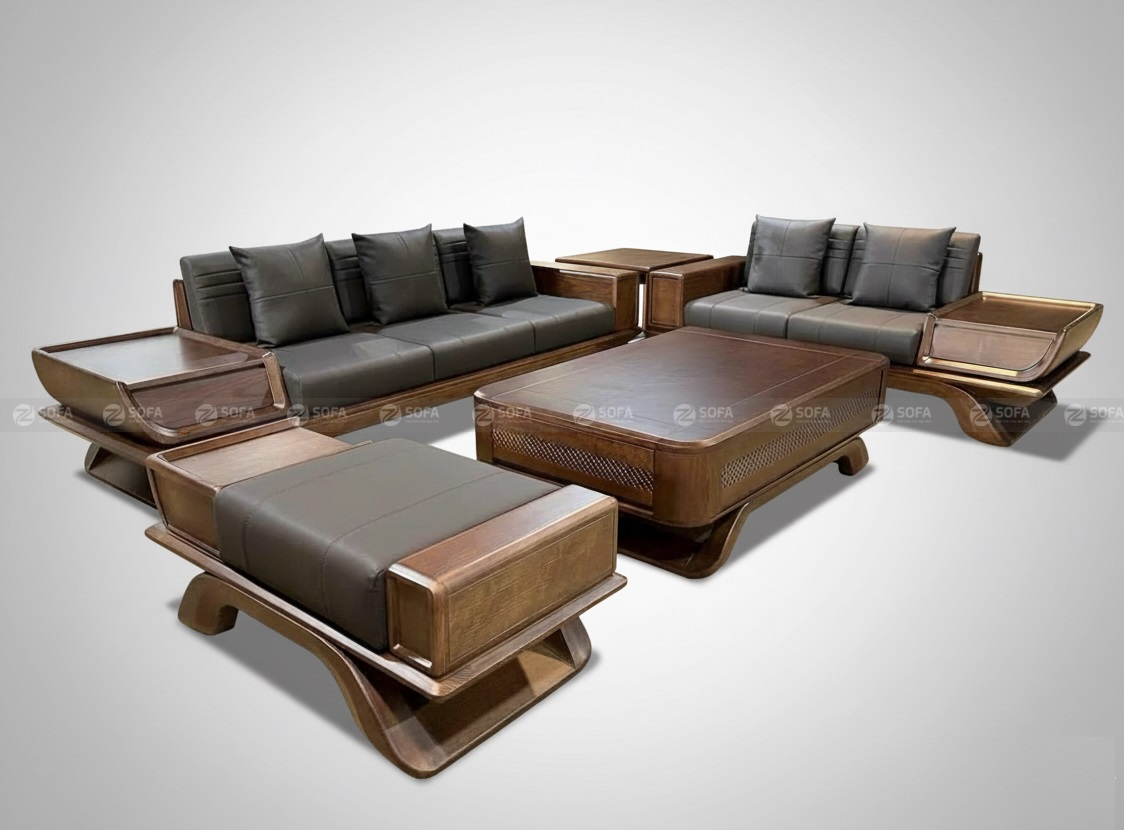 Ghế Sofa Gỗ Sồi Nga ZS277