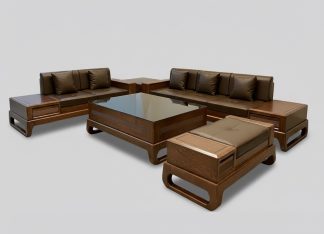 Ghế Sofa Gỗ Sồi Nga ZS278