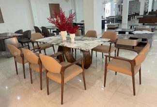 Bàn Ăn 8 Ghế nhập khẩu TERA-290