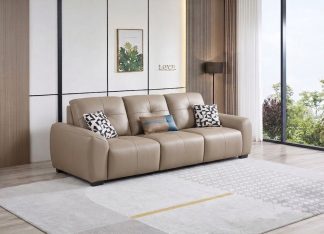 Sofa da bò thật ZTA495