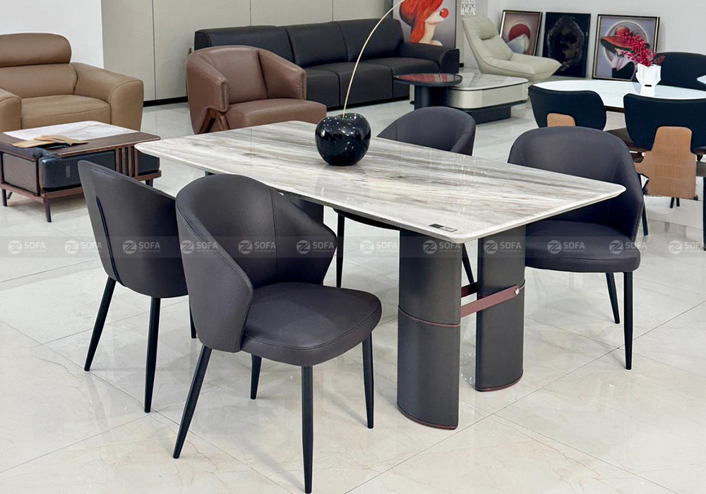 Bàn Ăn Nhập Khẩu 6 ghế TERA-393