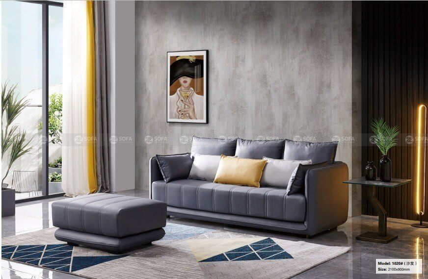 Chọn mua bộ ghế sofa kiểu dài phòng khách