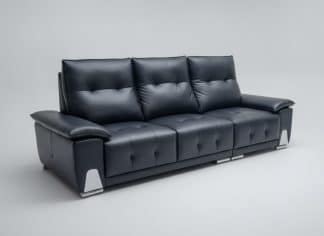 Sofa băng da cao cấp ZB1819