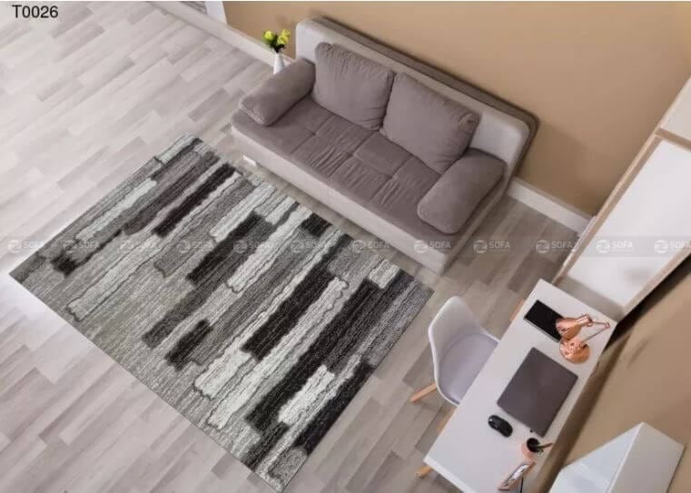 Bộ thảm lót sofa nhà ở, chọn mua từ đâu?